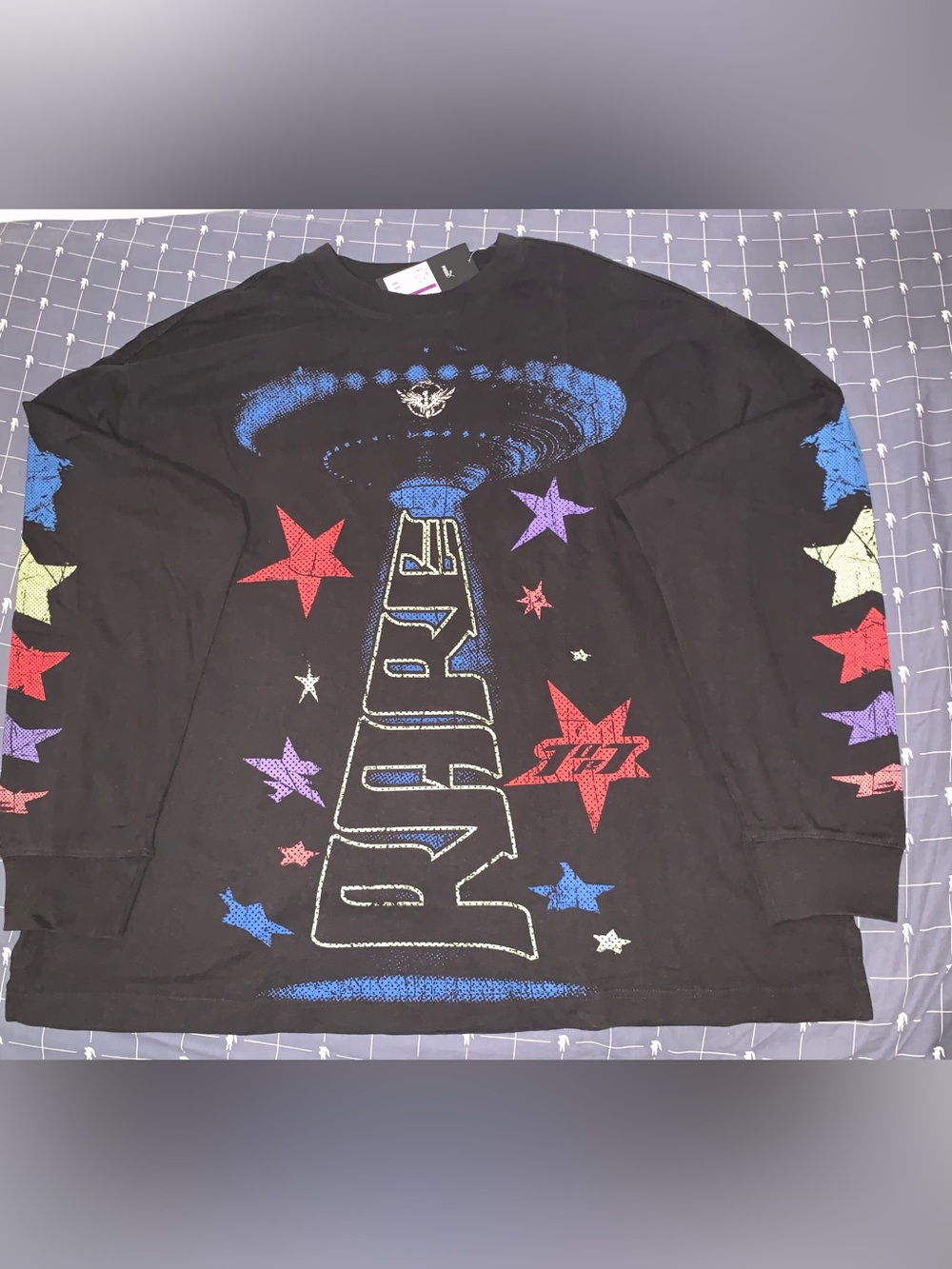 PUMA Men's LaMelo Star Vision Long Sleeve Graphic T-Shirt Size: 2X-Large